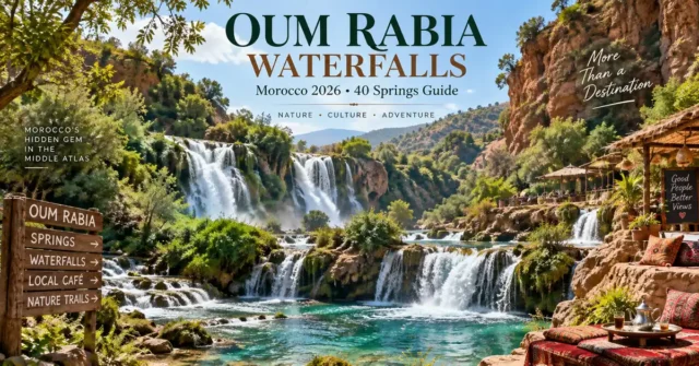 Oum Rabia Waterfalls: The 40 Springs of Morocco Oum Rabia Waterfalls: The 40 Springs of Morocco