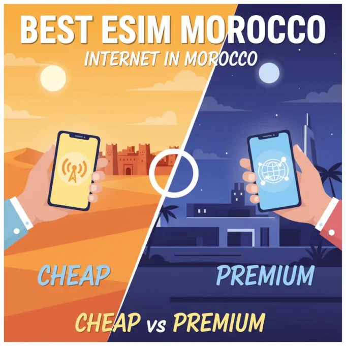 Best eSIM for Morocco 2026: Cheap vs Premium – The Real Winner Will Shock You Best eSIM for Morocco 2026: Cheap vs Premium