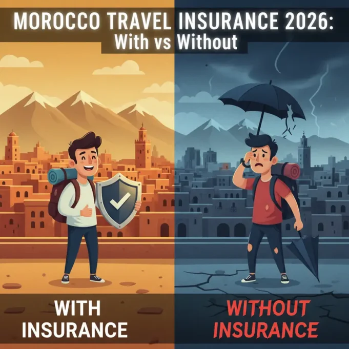 Morocco Travel Insurance 2026: With vs Without – The Shocking Difference Morocco Travel Insurance 2026