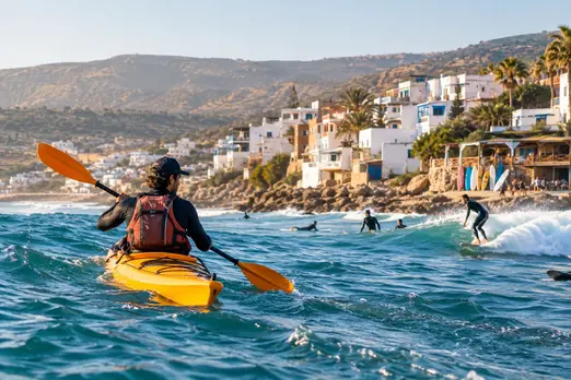 kayaking