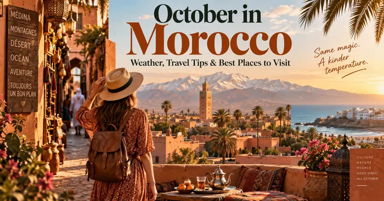 Morocco in October 2026: A Great First-Time Adventure Morocco in October 2026: A First-Timer’s Guide